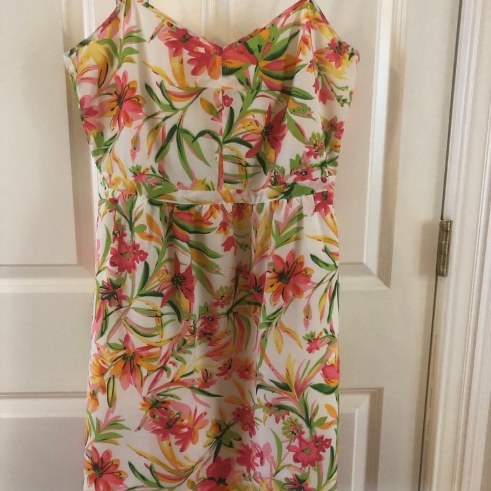 JCrew Spaghetti strap summer dress